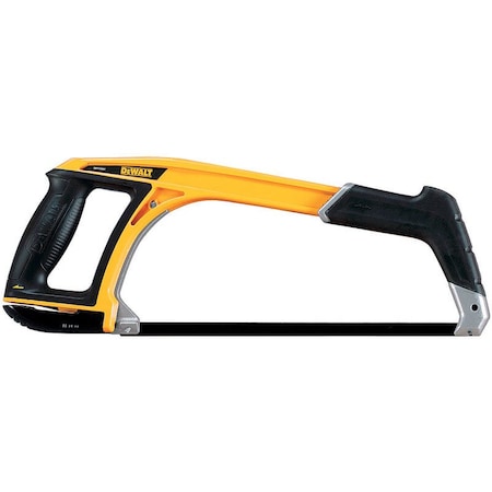 Stanley DeWalt 12 in. Carbon Steel Hacksaw Black/Yellow 1 pc DWHT20547L